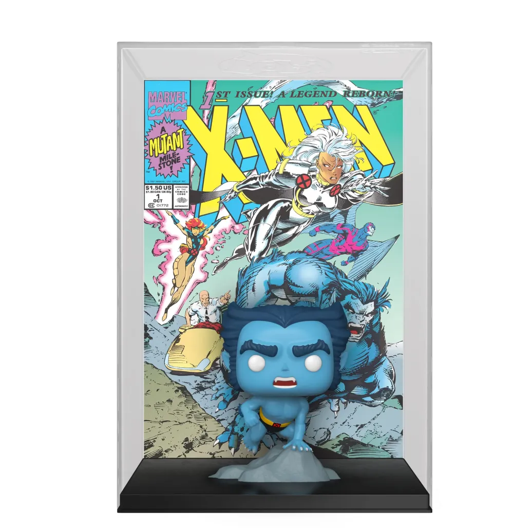 Marvel POP! Comic Cover Vinyl Figur X-Men #1(Beast) 9 cm