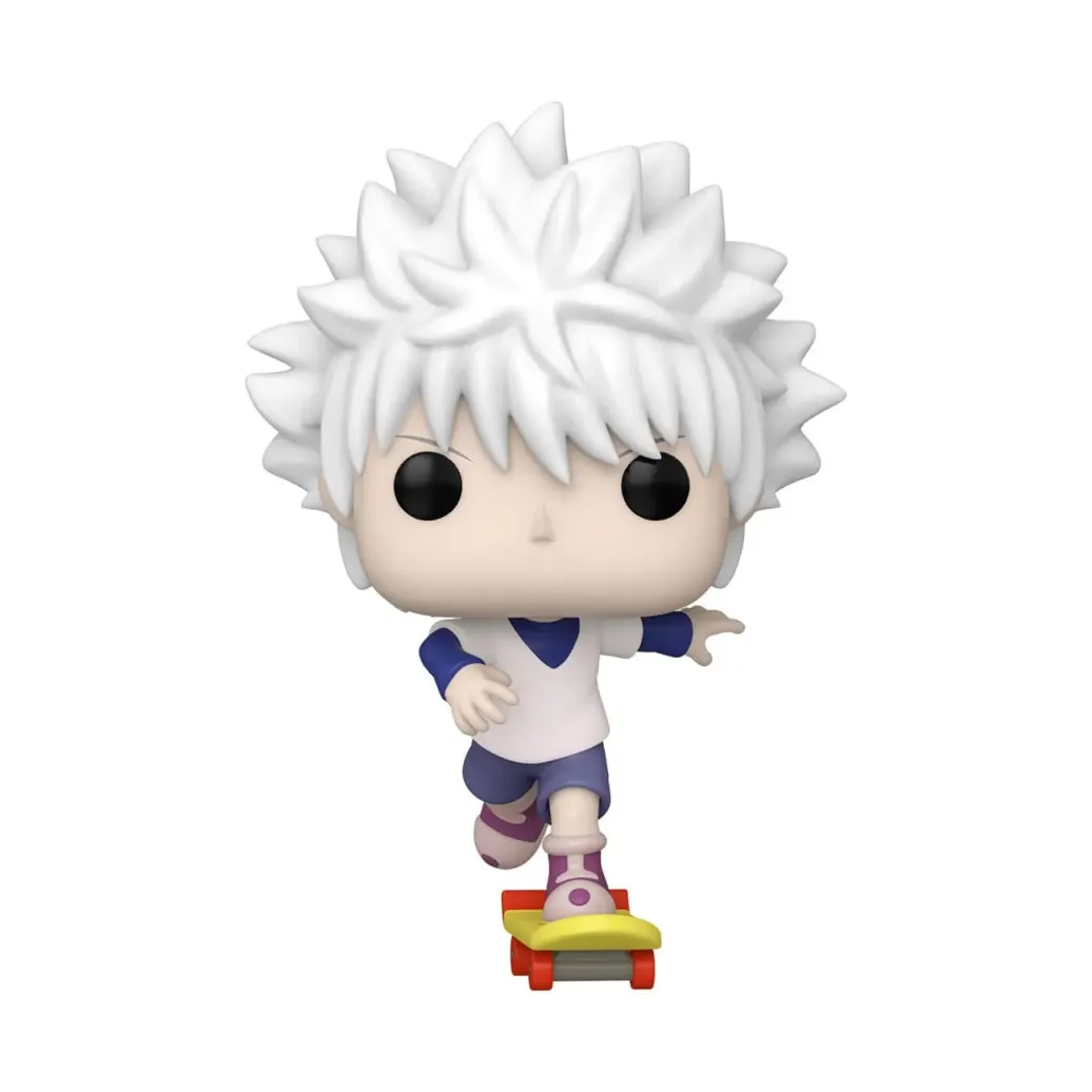 Hunter x Hunter POP! Animation Vinyl Figuren Killua w/Skateboard 9 cm