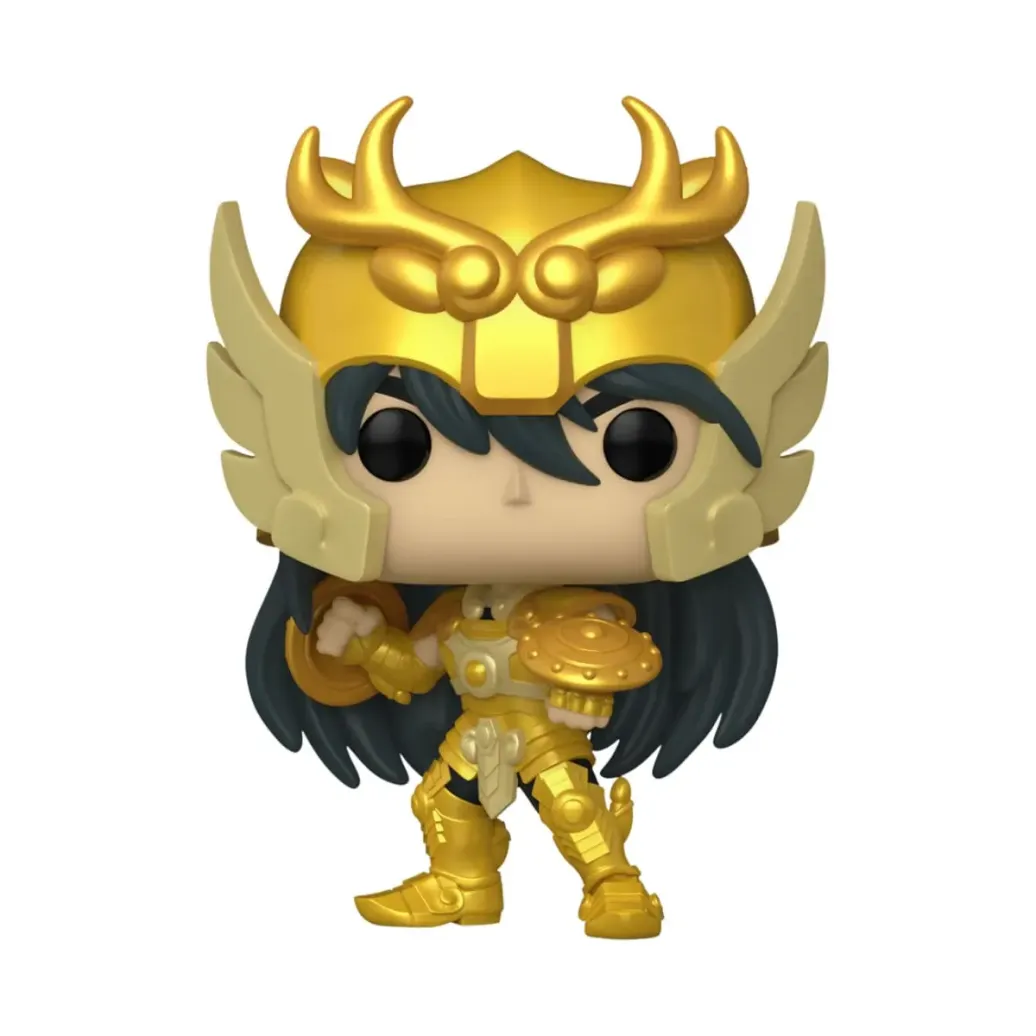 Saint Seiya POP! Animation Figur Gold Libra Shiryu 9 cm