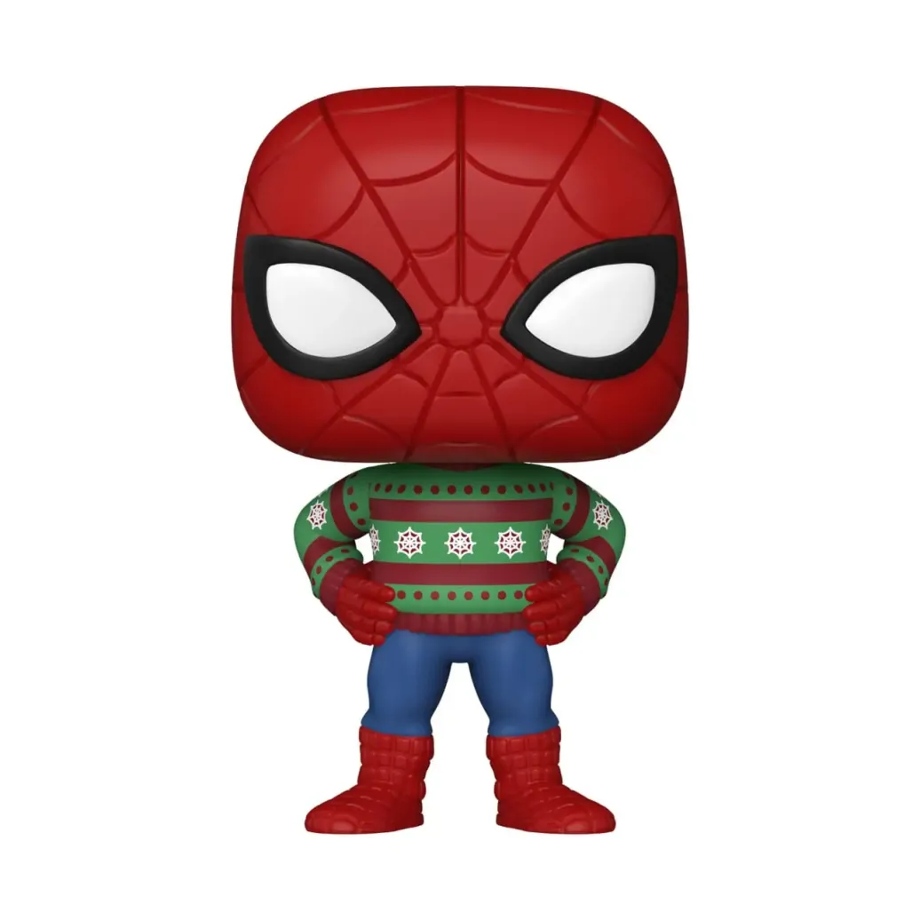 Marvel Holiday POP! Marvel Vinyl Figur Spider-Man 9 cm