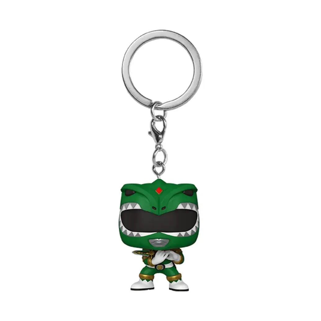 Power Rangers 30th POP! Vinyl Schlüsselanhänger 4 cm Green Ranger Display (12)