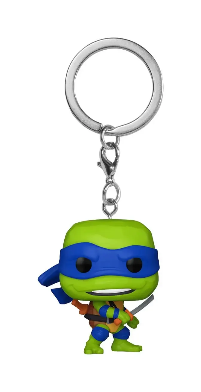Teenage Mutant Ninja Turtles POP! Vinyl Schlüsselanhänger 4 cm Leonardo Display (12)