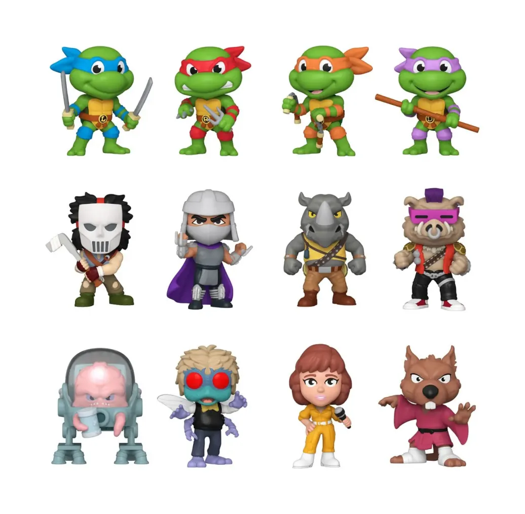 Teenage Mutant Ninja Turtles Mystery Mini Minifiguren 5 cm Display (12)
