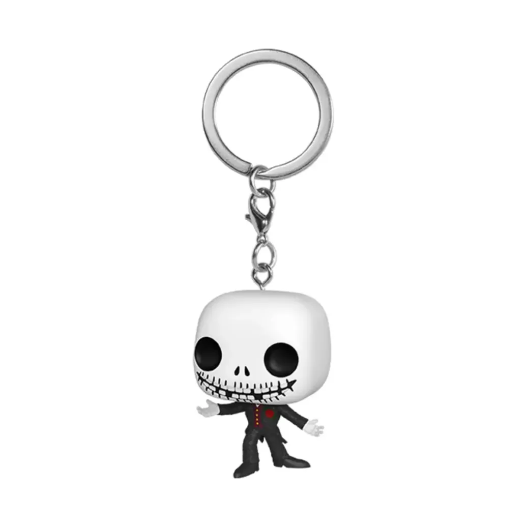 Nightmare before Christmas 30th POP! Vinyl Schlüsselanhänger 4 cm Formal Jack Display (12)