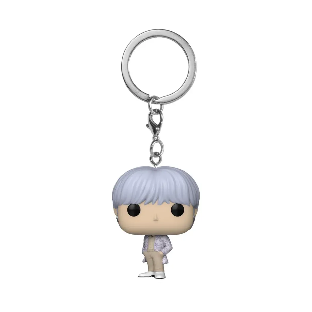 BTS POP! Vinyl Schlüsselanhänger 4 cm Suga Display (12)