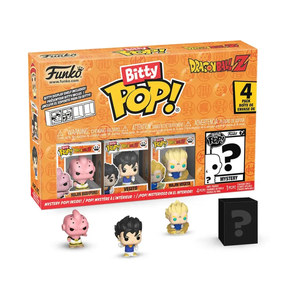 Dragon Ball Bitty POP! Vinyl Figuren 4er-Pack Gohan 2,5 cm
