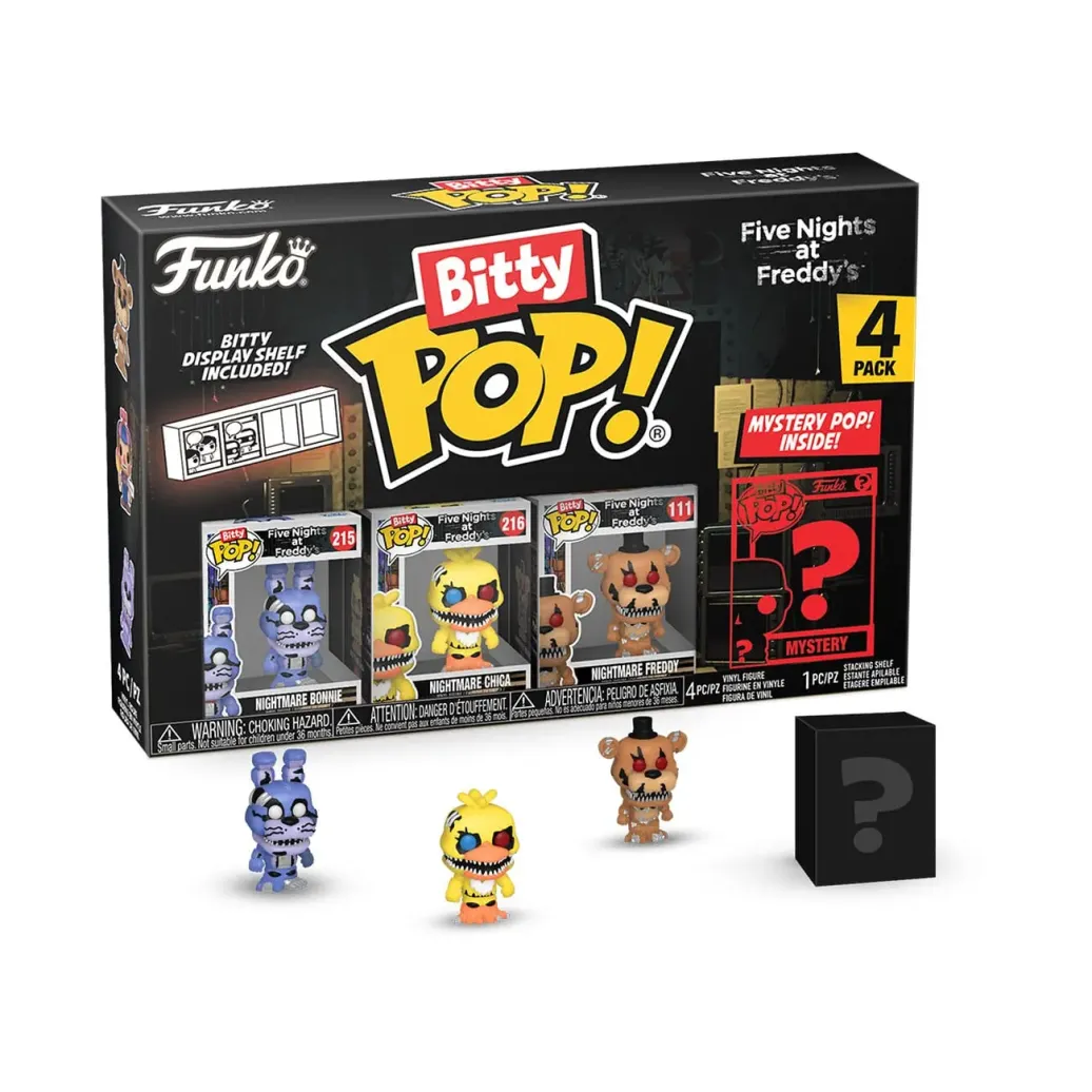 Five Nights at Freddy's Bitty POP! Vinyl Figuren 4er-Pack Nightmare Bonnie 2,5 cm