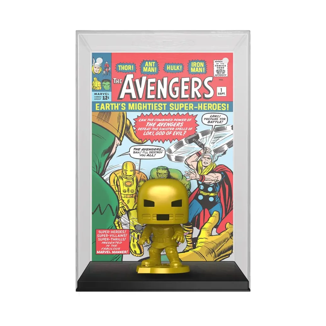 Marvel POP! Comic Cover Vinyl Figur Avengers #1 9 cm