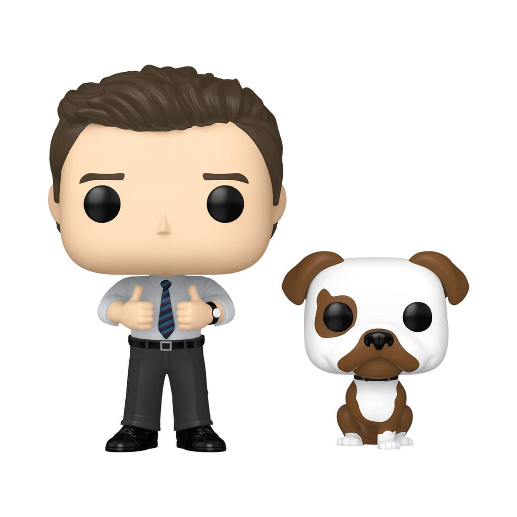 Parks and Recreation 15th Anniversary POP & Buddy! Vinyl Figur Chris&Champion 9 cm