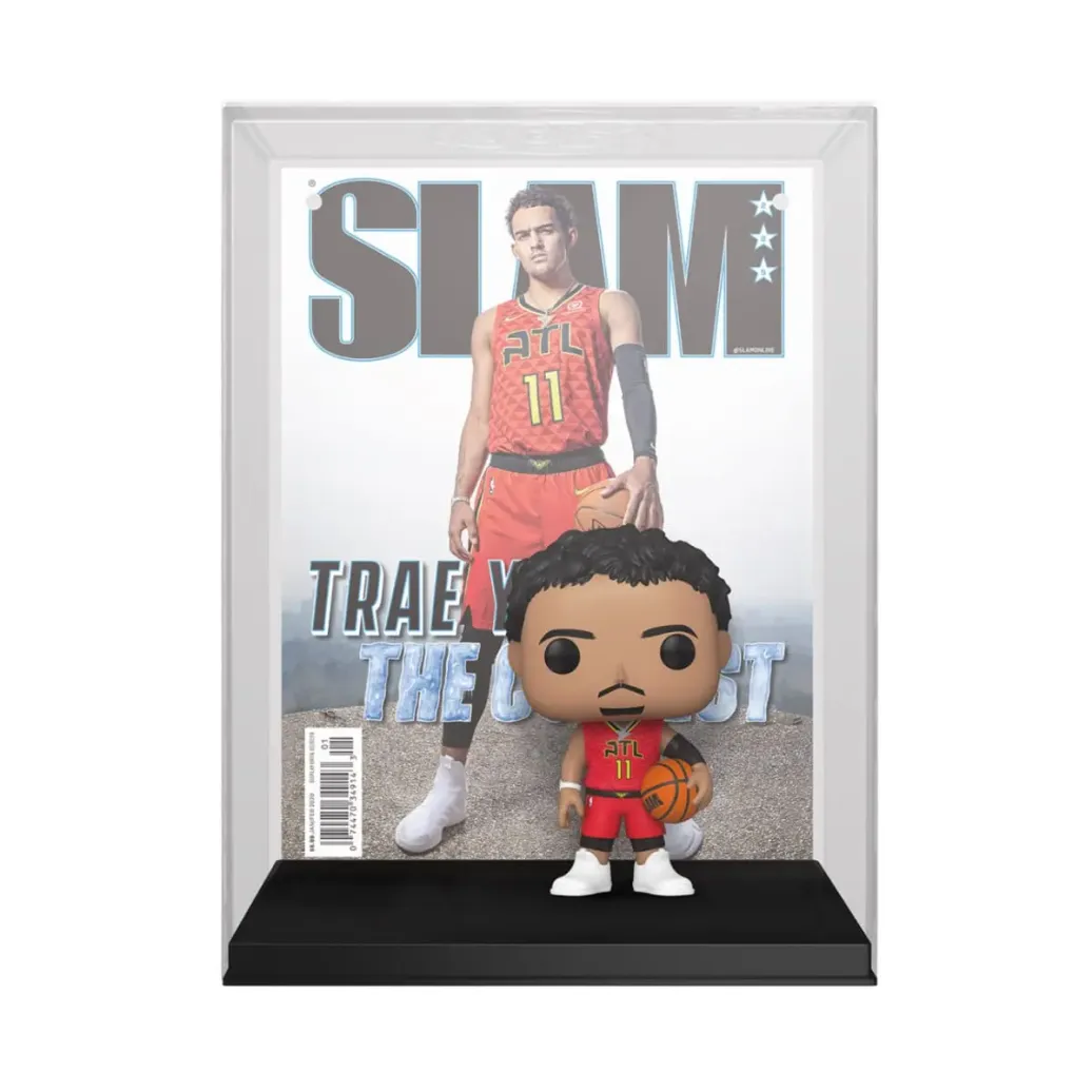 NBA Cover POP! Basketball Vinyl Figur Trae Young (SLAM Magazin) 9 cm