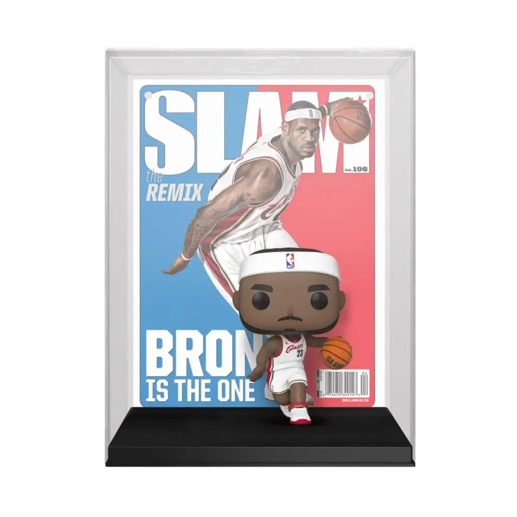 NBA Cover POP! Basketball Vinyl Figur LeBron James (SLAM Magazin) 9 cm