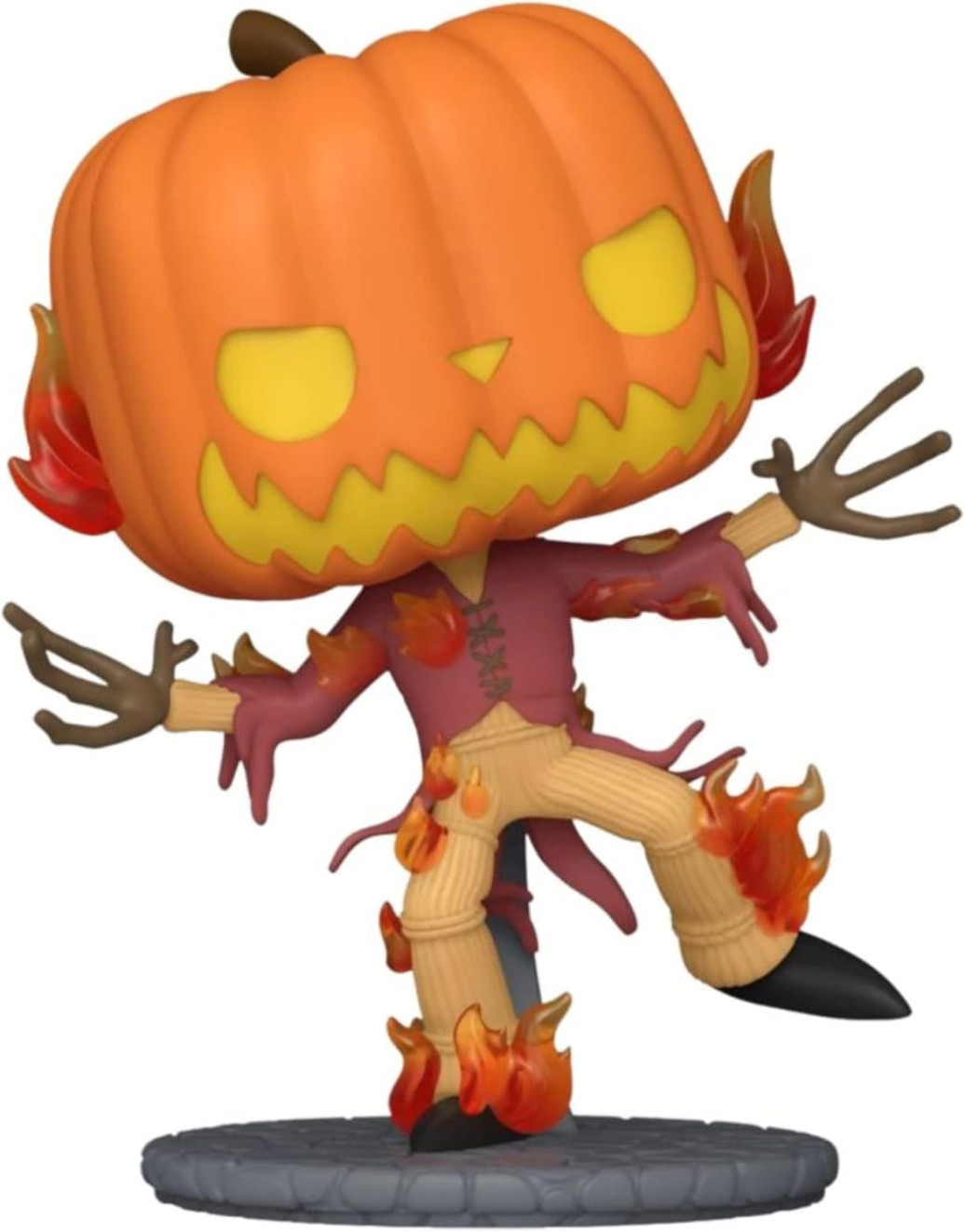 Nightmare before Christmas 30th Anniversary POP! Disney Vinyl Figur Pumpkin King(GW) 9 cm