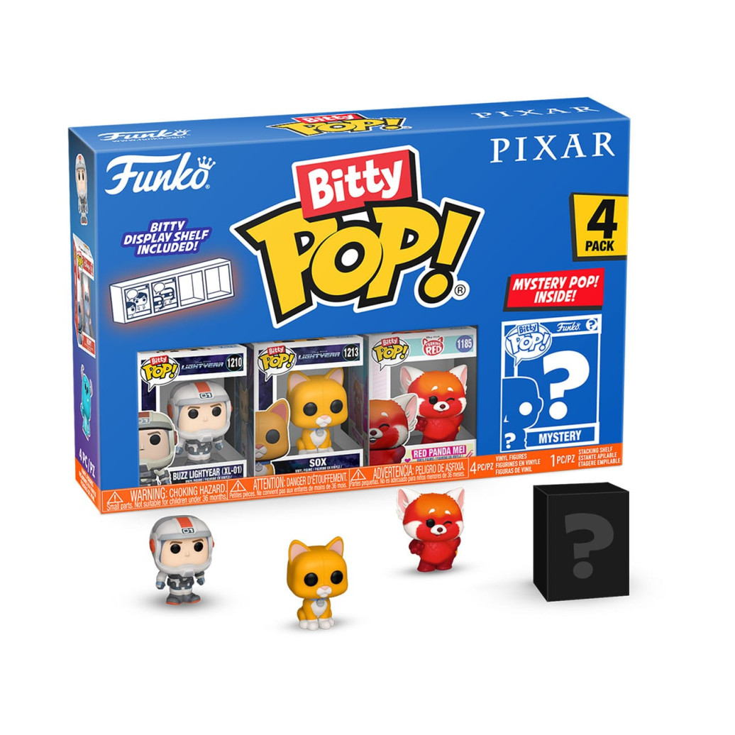 Pixar Bitty POP! Vinyl Figuren 4er-Pack Lightyear 2,5 cm