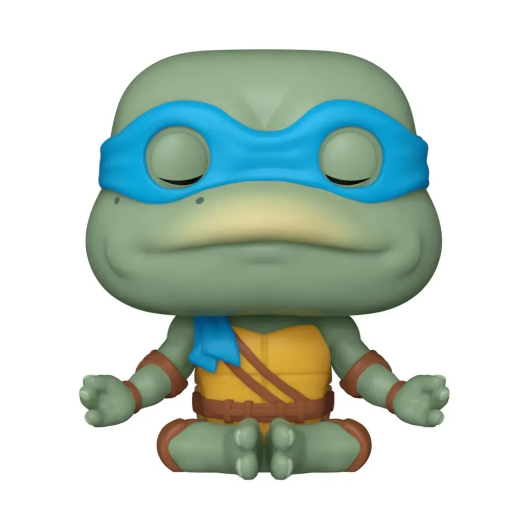 Teenage Mutant Ninja Turtles POP! Movies Vinyl Figur Leonardo(Meditating) 9 cm