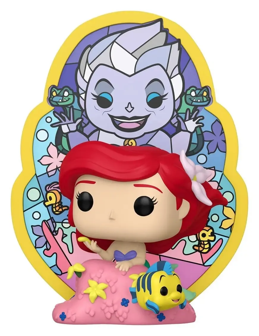 Disney POP! Deluxe Vinyl Figur Ariel(Glass) 9 cm