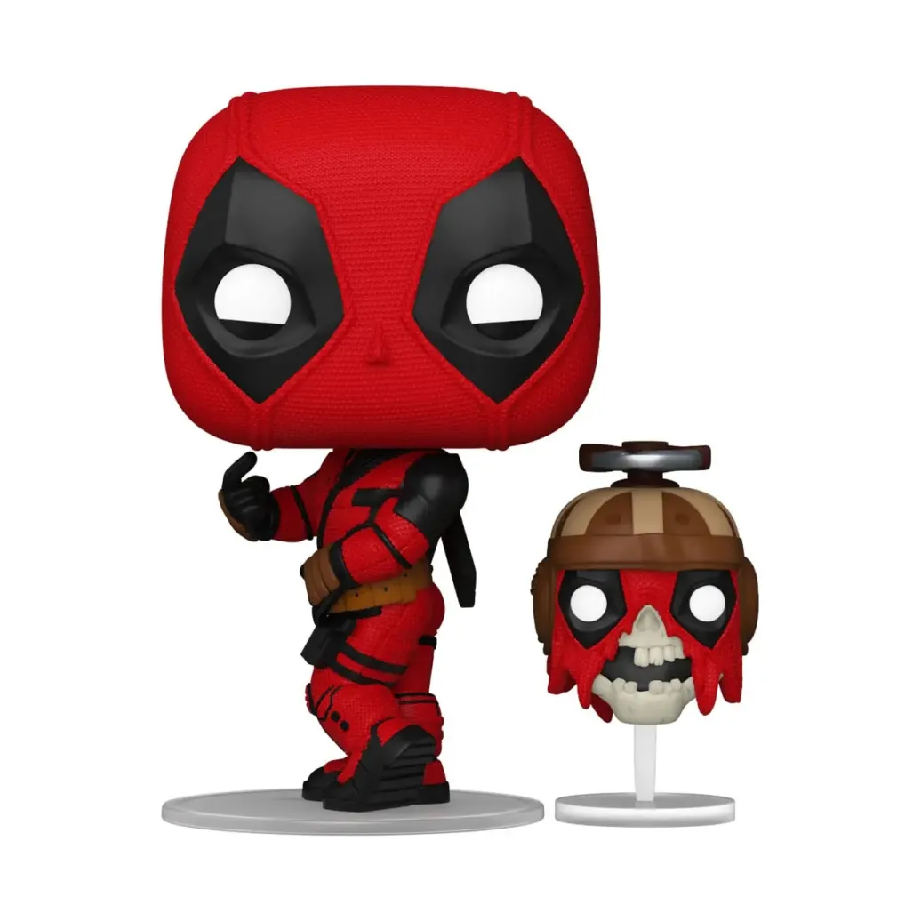 Deadpool 3 POP & Buddy! Vinyl Figur Deadpool w/Headpool 9 cm
