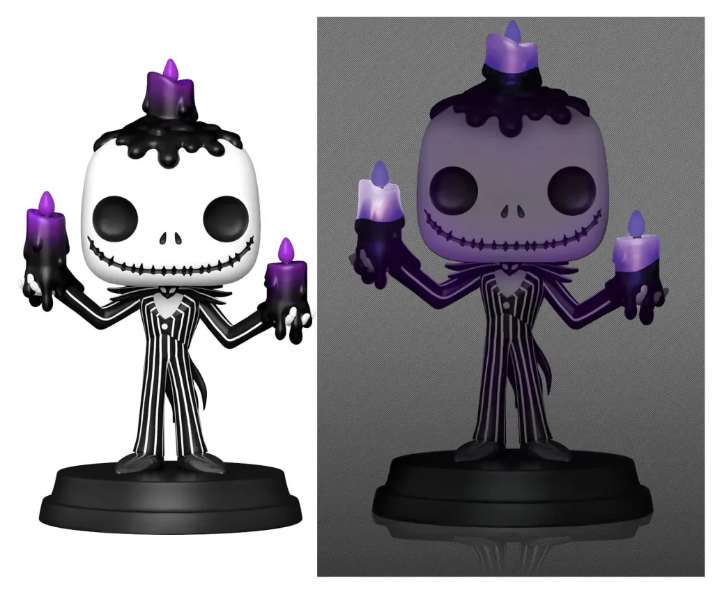 Nightmare before Christmas Oversized POP! Games Vinyl Figur Jack(SFX) 15 cm