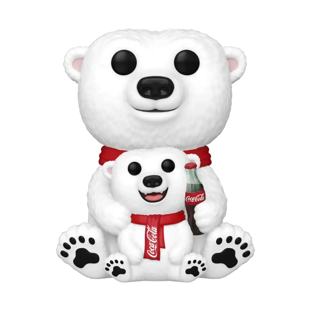 Coca-Cola POP&Buddy! Movies Vinyl Figur Bear & Cub 9 cm