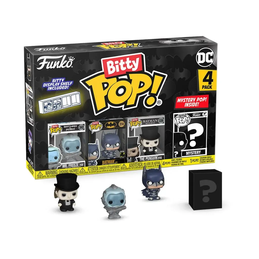 Batman 85th Anniversary Bitty POP! Vinyl Figuren 4er-Pack Freeze 2,5 cm