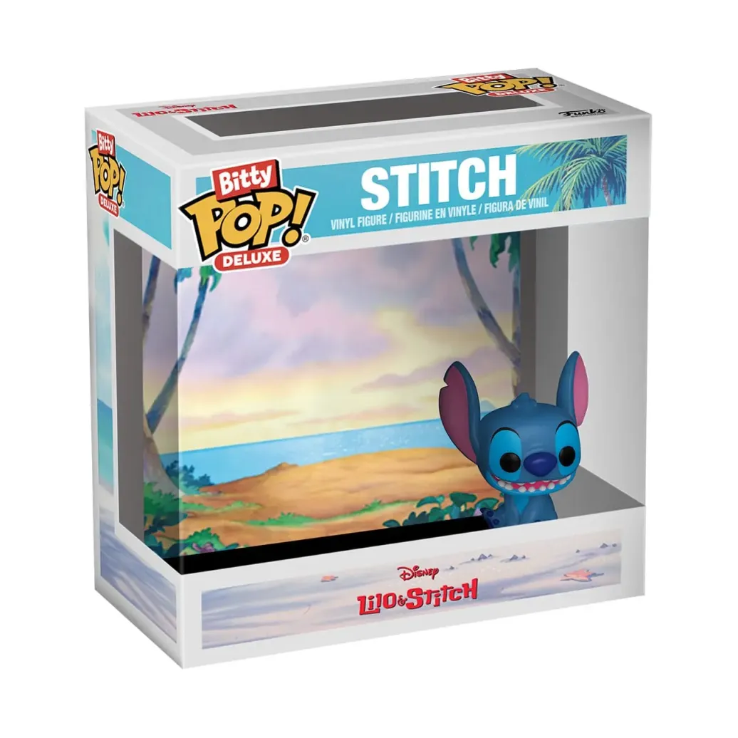 Disney Bitty POP! Deluxe Vinyl Figuren Stitch(Beach) Display (12) 2,5 cm