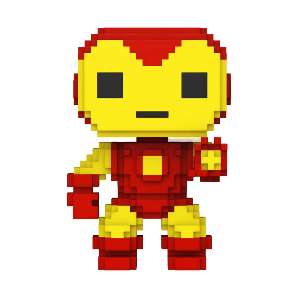 Marvel POP! 8-Bit Vinyl Figur Iron Man 9 cm