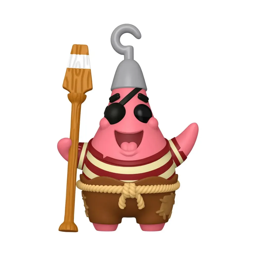 SpongeBob Schwammkopf POP! Vinyl Figur Patrick Star (Pirate) 9 cm