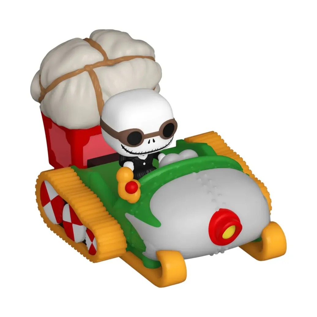 Nightmare before Christmas POP! Rides Vinyl Figur Jack Skellington w/Snowmobile 2,5 cm