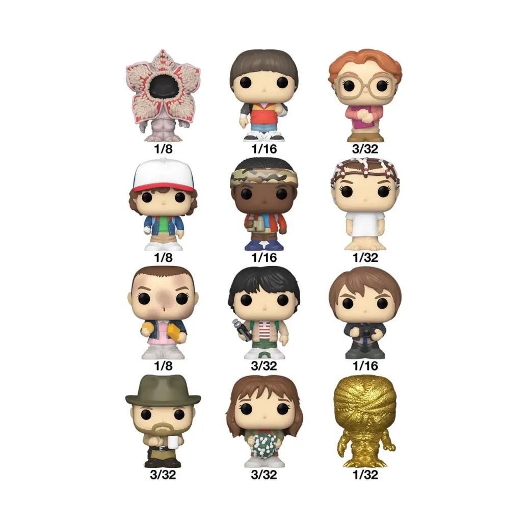 Stranger Things POP! Vinyl Figuren Display (32) PDQ 2,5 cm