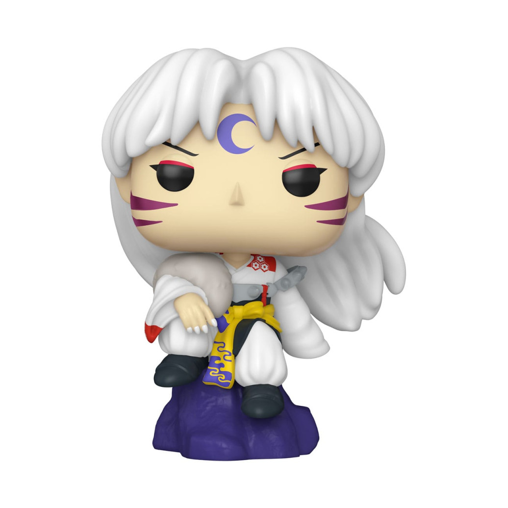 Inuyasha POP! Plus Animation Vinyl Figur Sesshomaru (Sitting) 9 cm