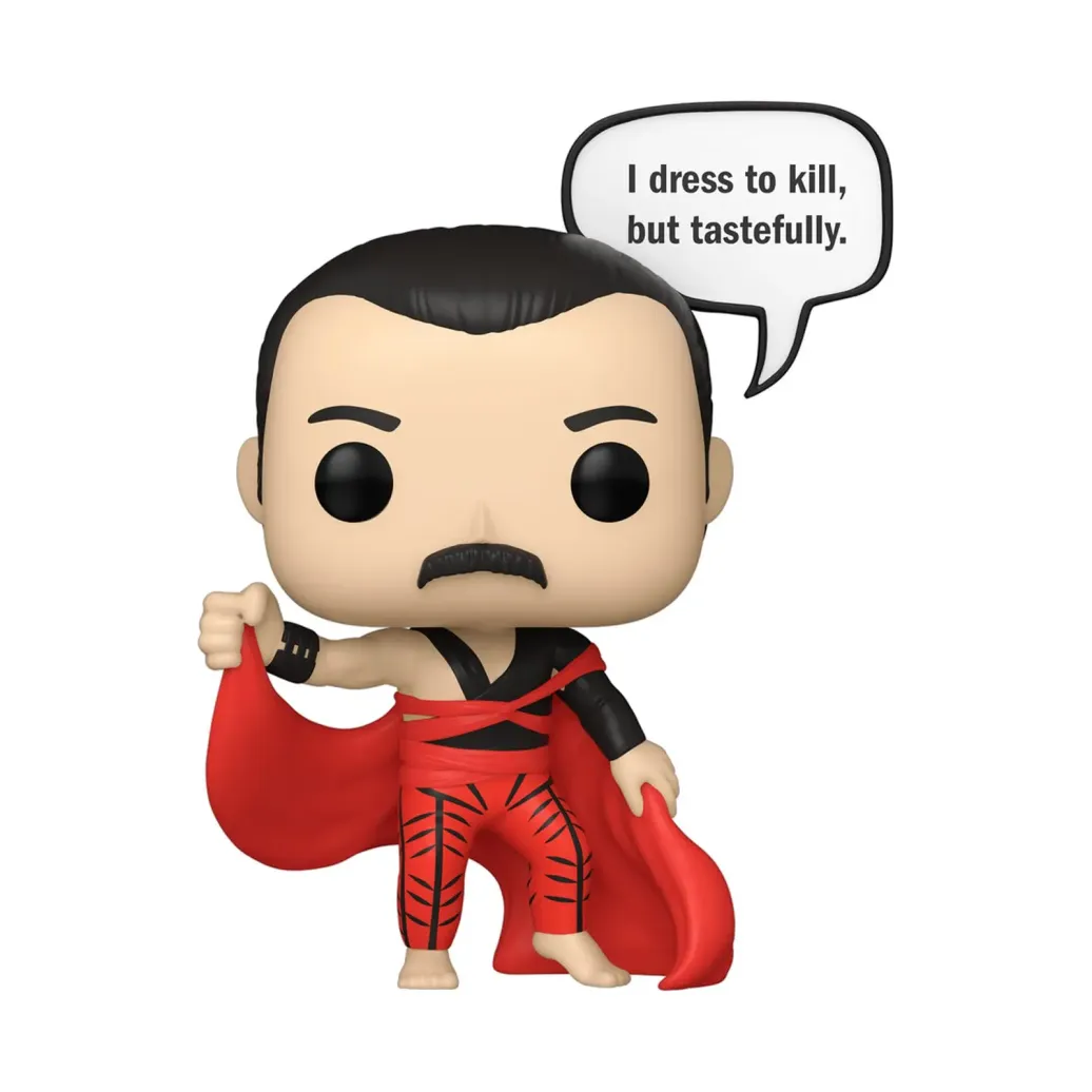 Queen POP! Rocks Vinyl Figur Freddie Mercury (I Dress to Kill) 9 cm