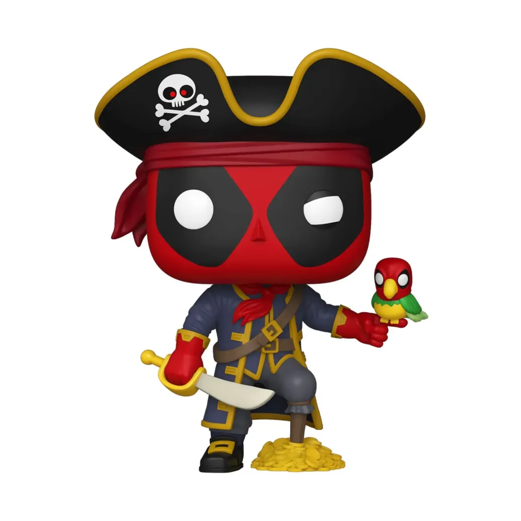 Marvel POP! Plus Vinyl Figur Deadpool as Long John Silver 9 cm