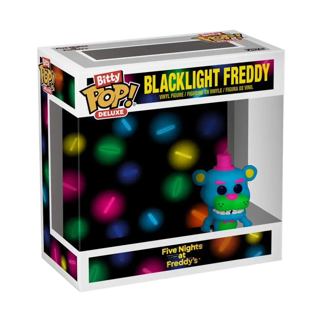 Five Nights at Freddy's Bitty POP! Deluxe Vinyl Figuren Freddy w/Stage Display (12) 2,5 cm