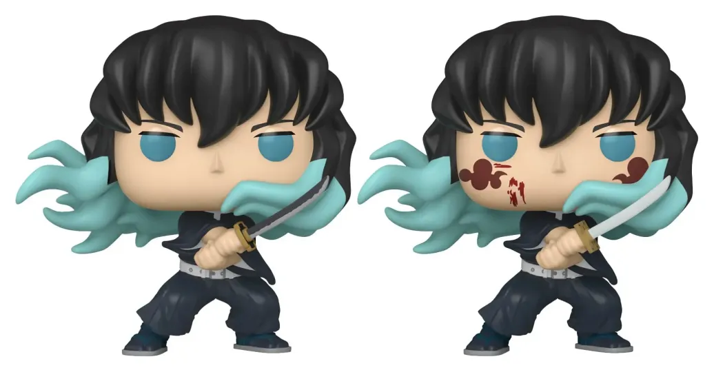 Demon Slayer: Kimetsu no Yaiba POP! Animation Vinyl Figur Muichiro (Attack) w/CH 9 cm Sortiment (6)