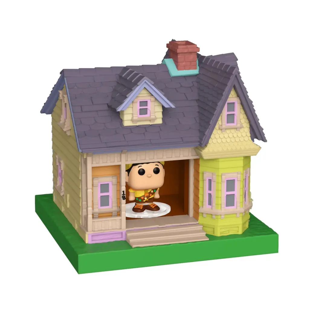 Oben Bitty POP! Towns Vinyl Figur Russell and The House