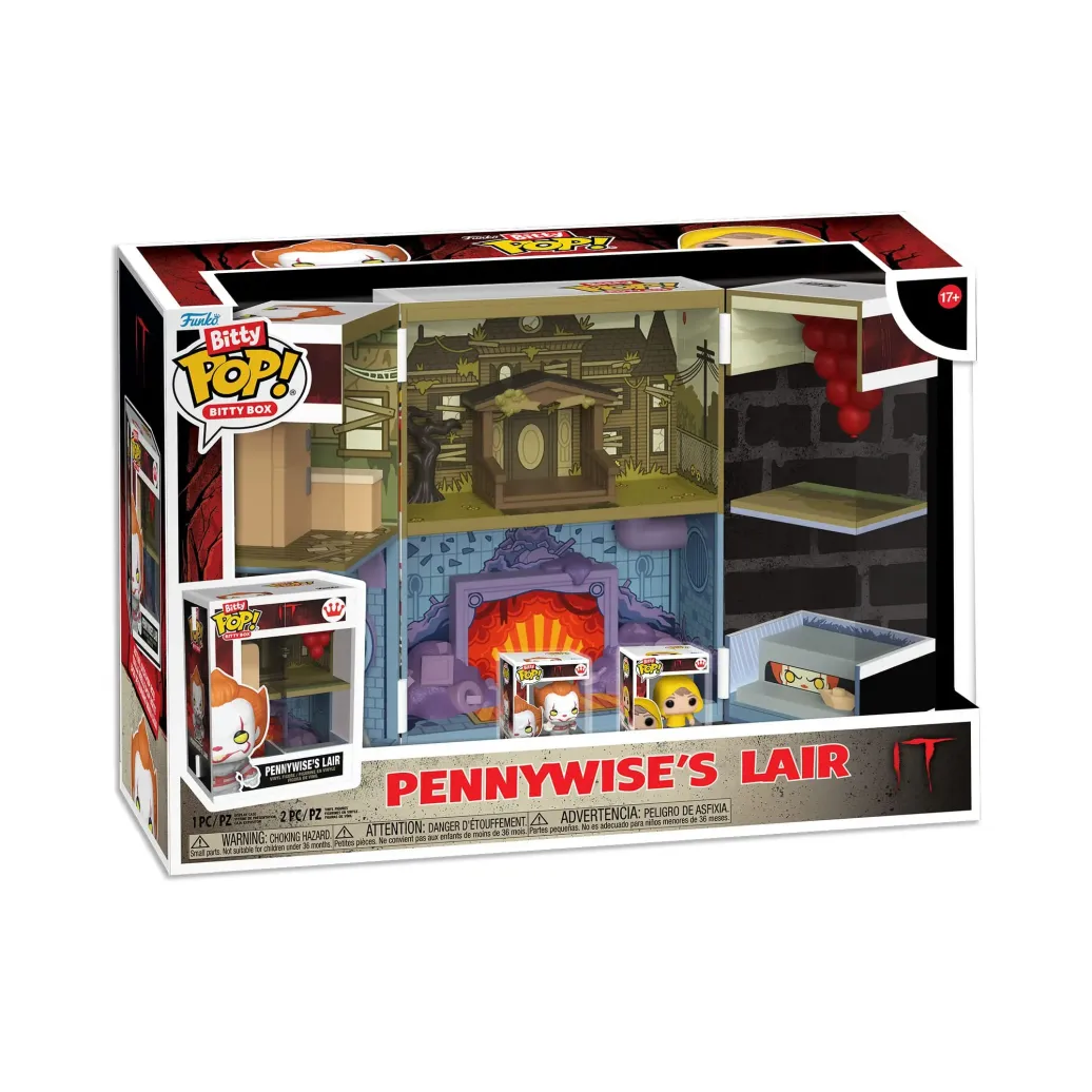 ES Bitty POP! Boxes Vinyl Figur Funhouse