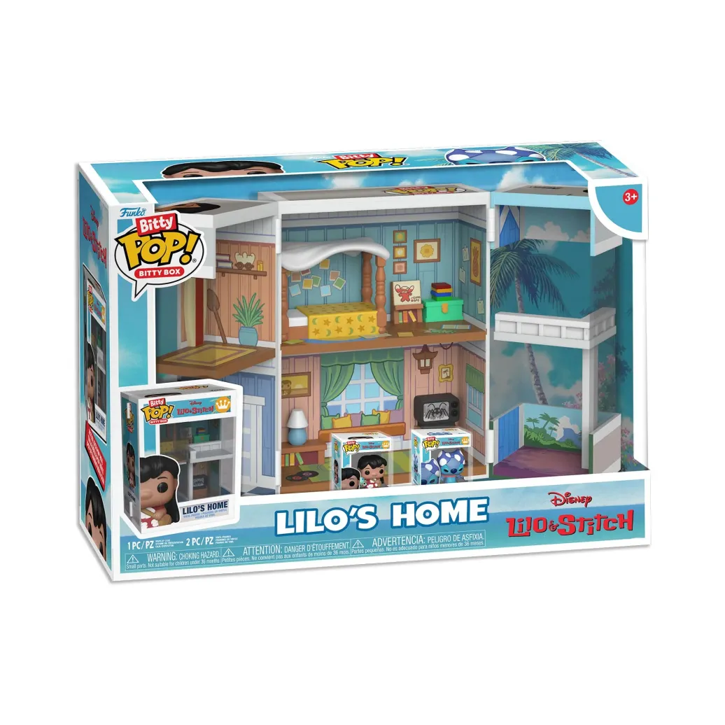 Lilo & Stitch Bitty POP! Boxes Vinyl Figur Lilo's Home