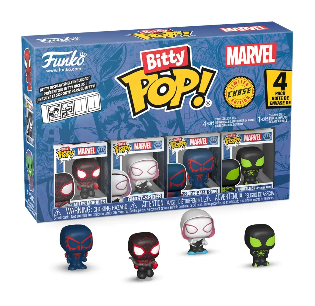 Spider-Man Bitty POP! Vinyl Figuren 4er-Pack Series 2 2 cm