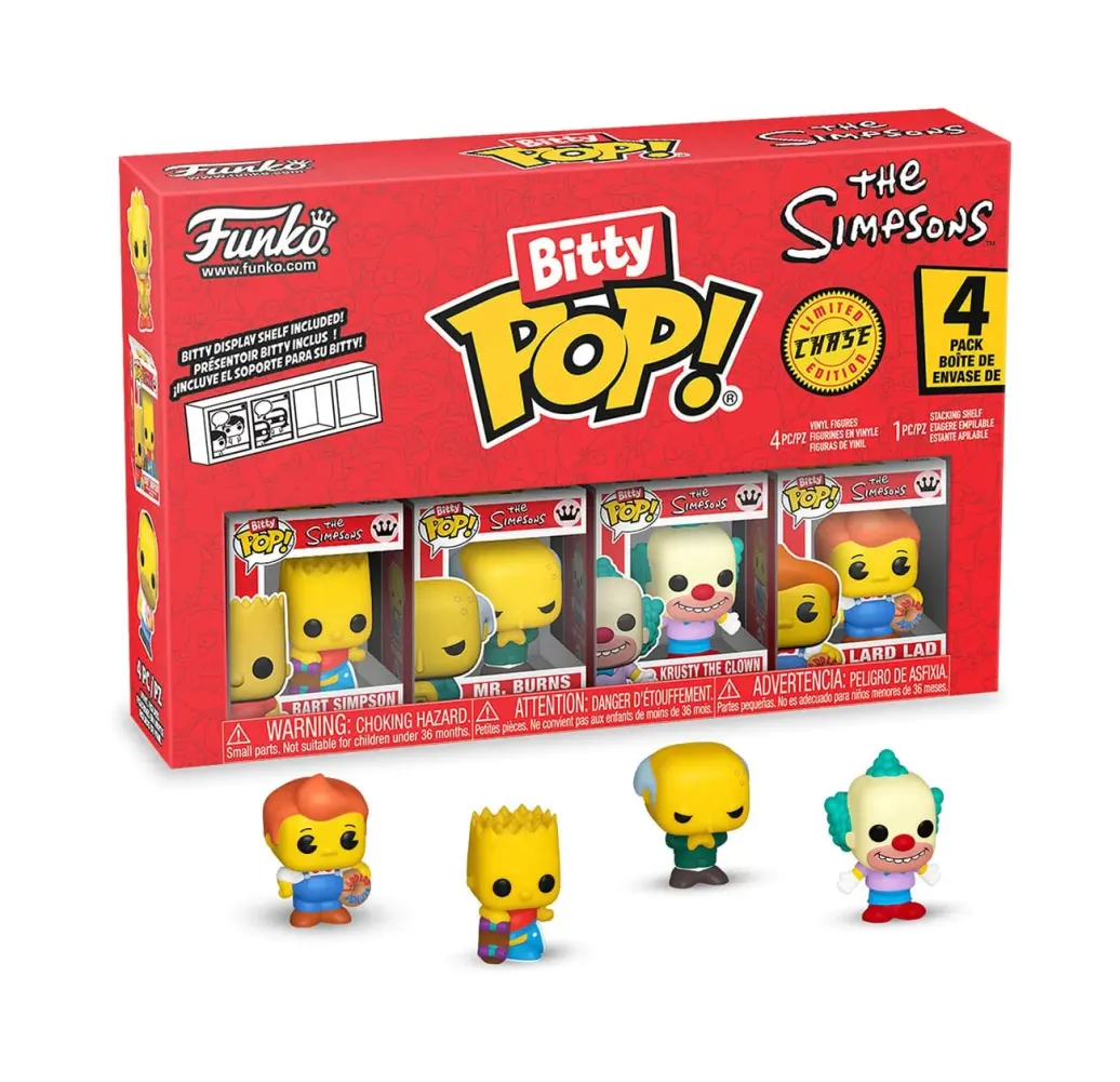 Die Simpsons Bitty POP! Vinyl Figuren 4er-Pack Series 1 2 cm