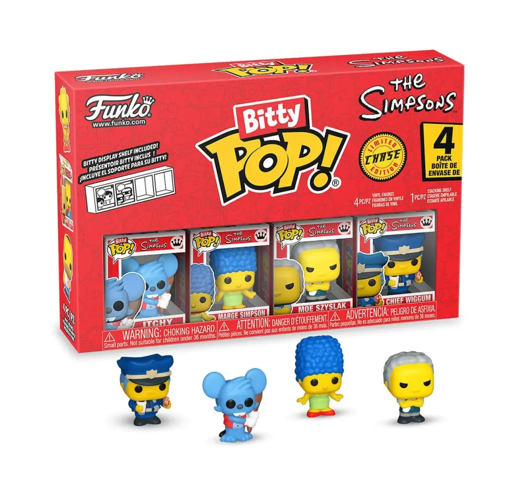 Die Simpsons Bitty POP! Vinyl Figuren 4er-Pack Series 2 2 cm