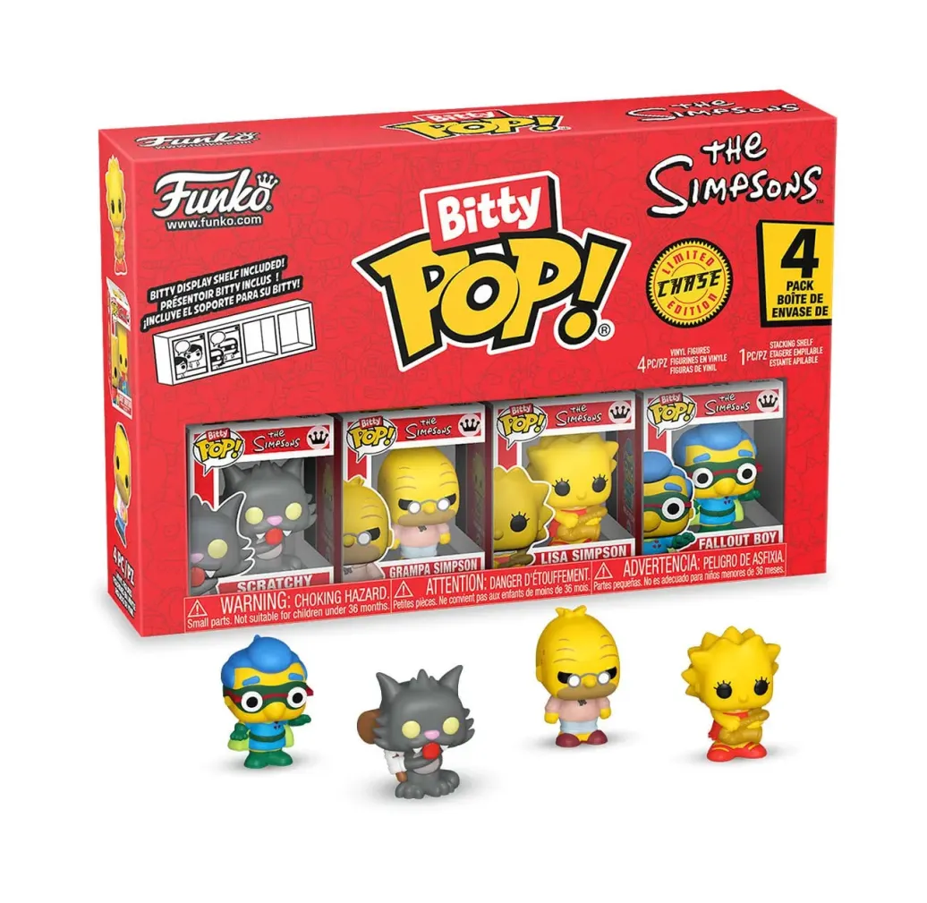 Die Simpsons Bitty POP! Vinyl Figuren 4er-Pack Series 4 2 cm