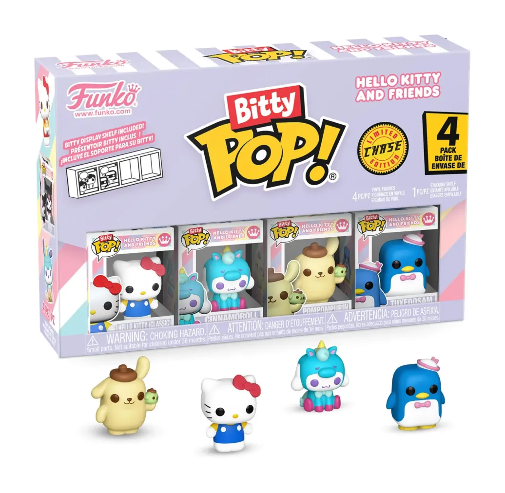 Hello Kitty and Friends Bitty POP! Vinyl Figuren 4er-Pack Series 1 2 cm
