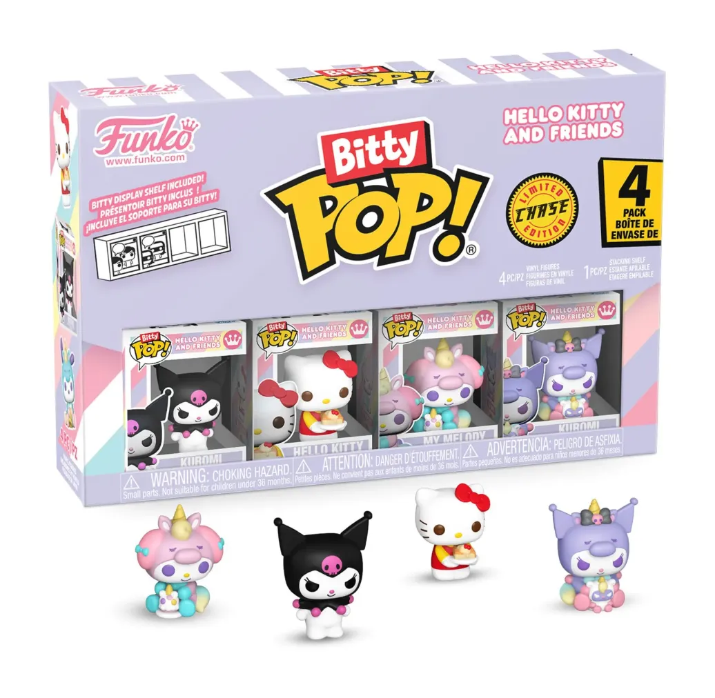 Hello Kitty and Friends Bitty POP! Vinyl Figuren 4er-Pack Series 3 2 cm
