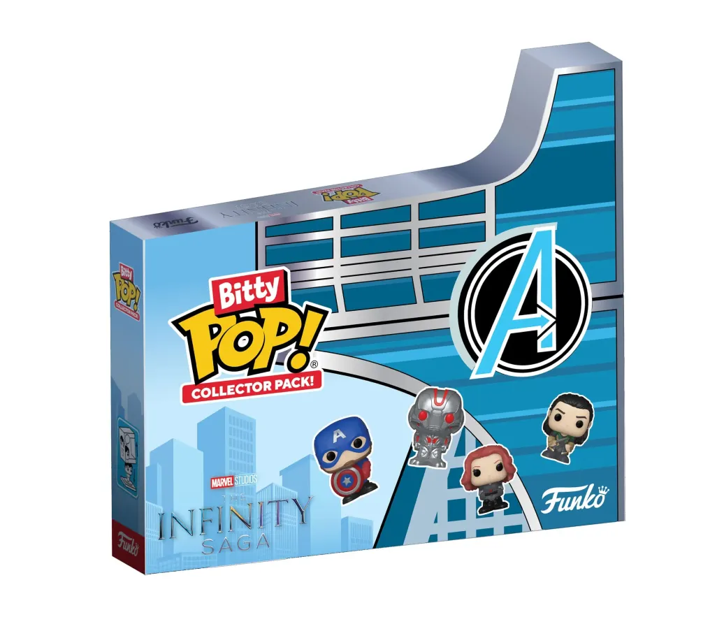 Marvel Bitty POP! Vinyl Figuren 12-Pack Infinity Saga 2,5 cm