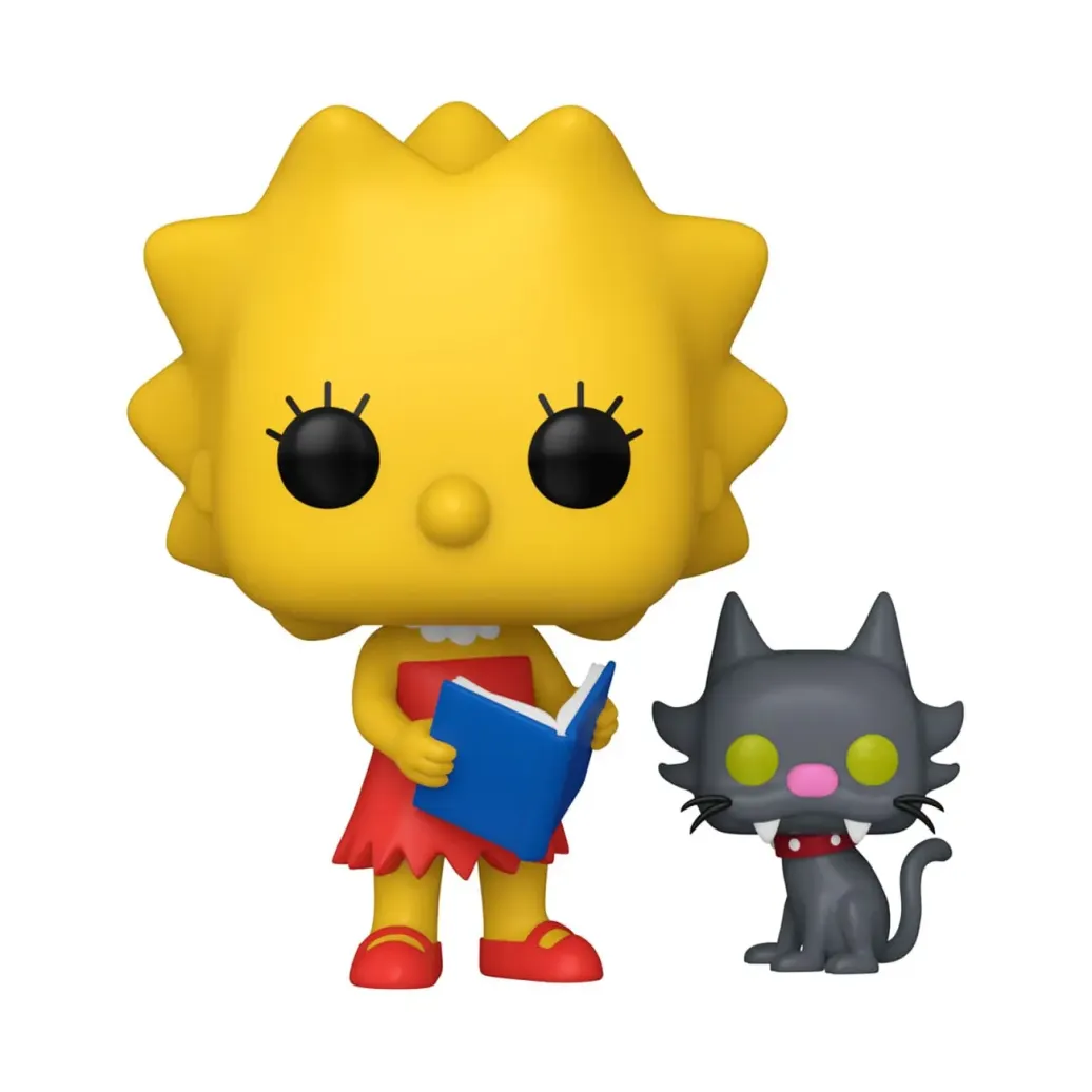 Simpsons POP&Buddy TV Vinyl Figur Lisa & SB 9 cm