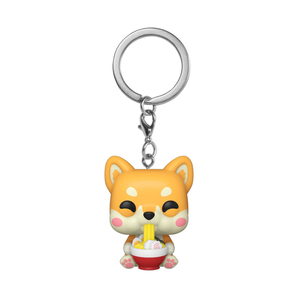 Kawaii Foodies Pocket POP! Vinyl Schlüsselanhänger 4 cm Ramen Shiba Display (12)
