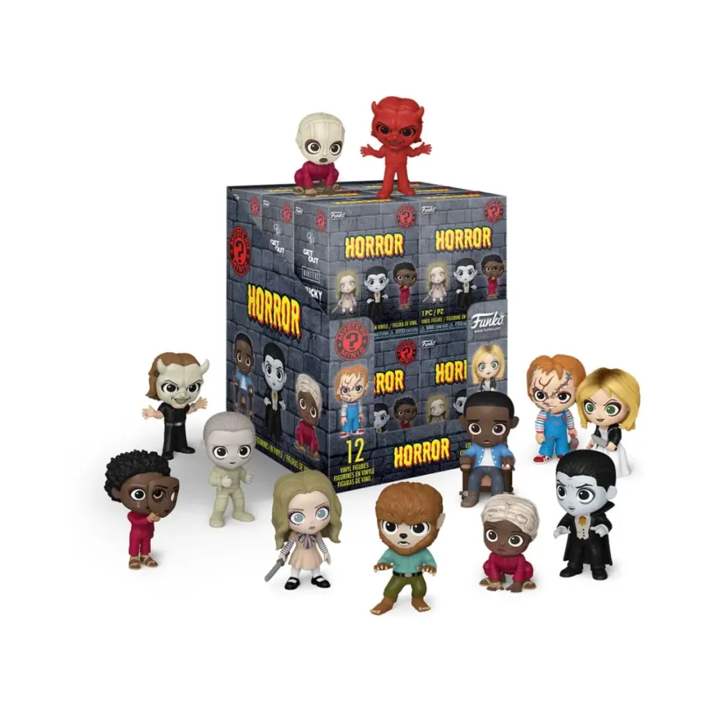 NBCU Mystery Minis Minifiguren Horror 5 cm Display (12)