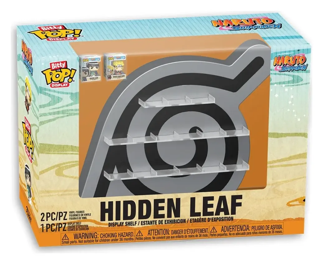 Naruto Bitty POP! Display Vinyl Figuren Hidden Leaf