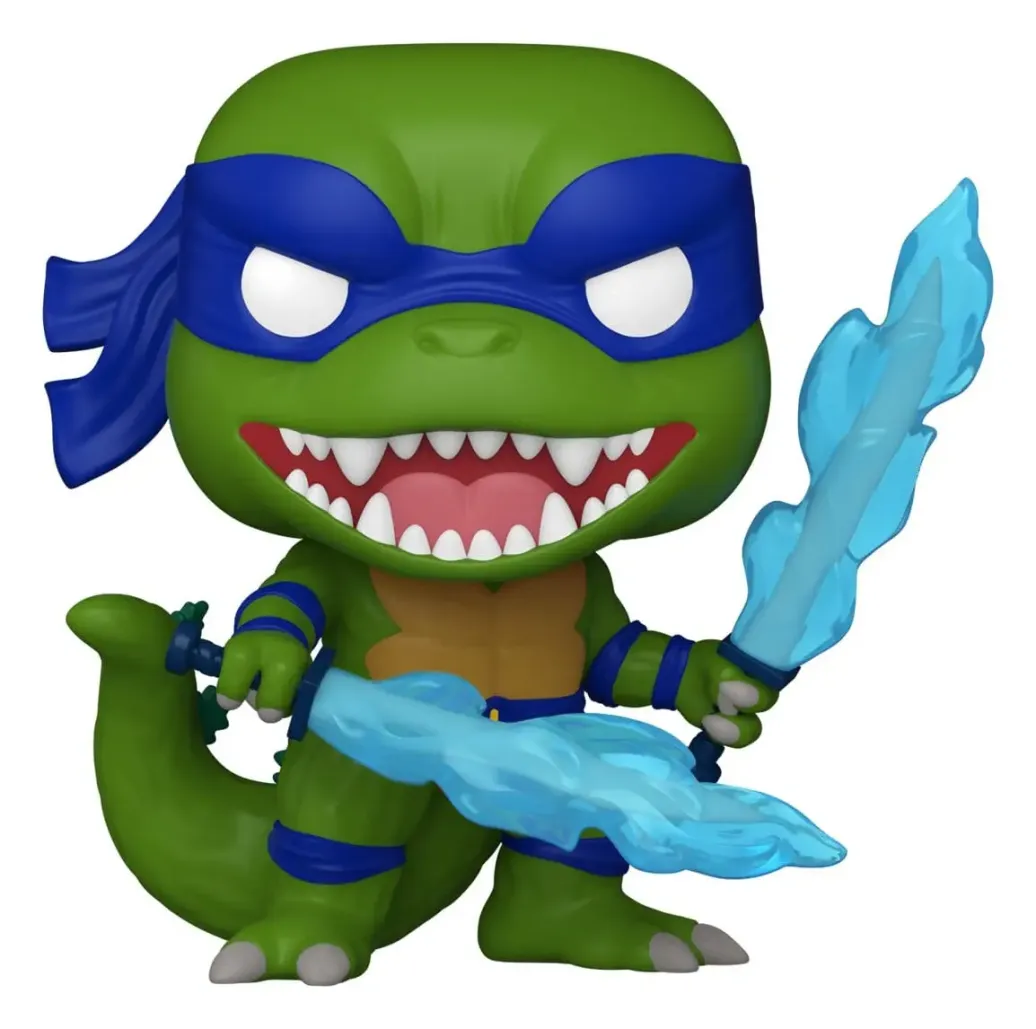 Godzilla x Turtles POP! Animation Vinyl Figur Leonardo X Godzilla 9 cm