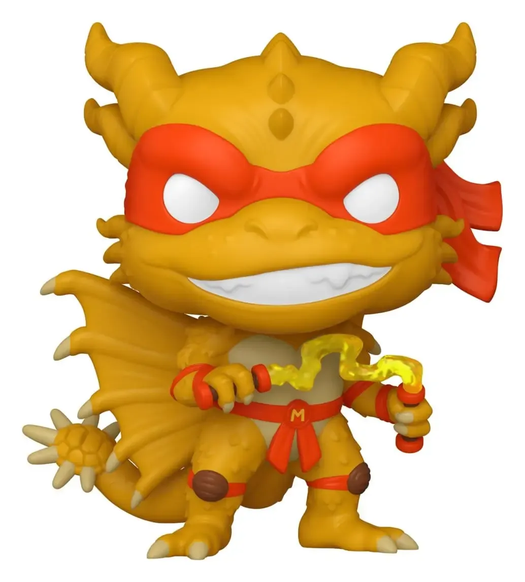 Godzilla x Turtles POP! Animation Vinyl Figur Michelangelo X Ghidorah 9 cm