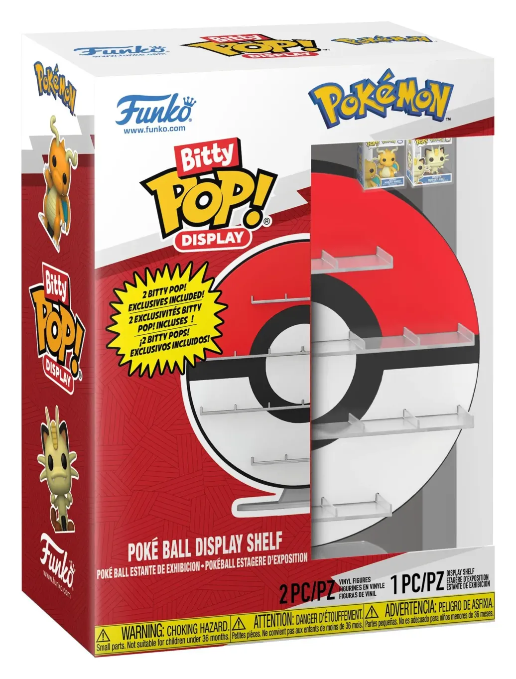 Pokémon Bitty POP! Display Vinyl Figuren Poké Ball 
